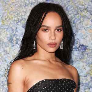 Zoe Kravtiz Black Dress May 29, 2019
