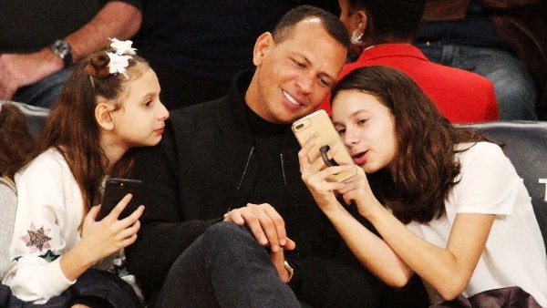 Arod Admits He Made Burner Instagram Account to Follow Daughters Natasha and Ella
