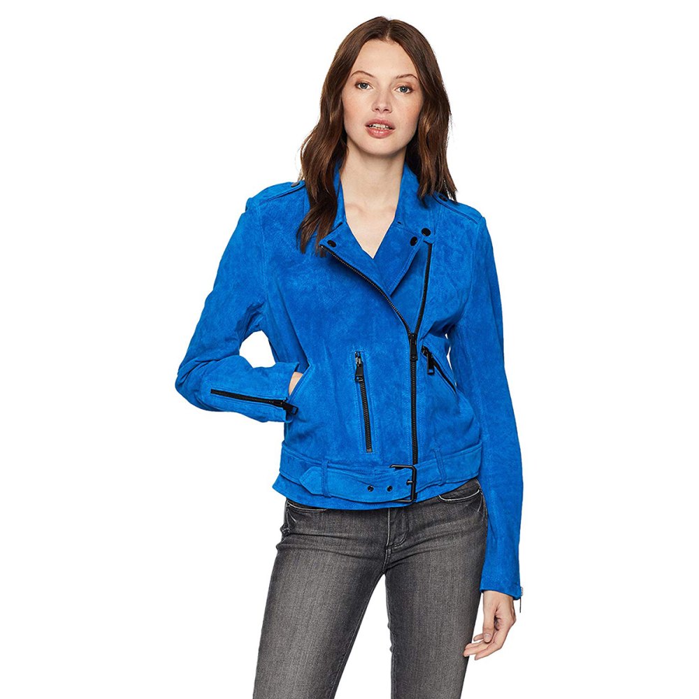 blue jacket