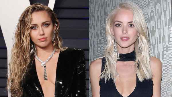 Miley Cyrus and Kaitlynn Carter Grab Lunch in L.A. With Tish Cyrus