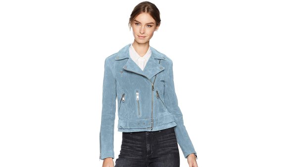 suede biker jacket