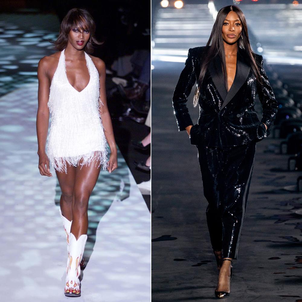 90s Supermodels Then and Now - Naomi Campbell