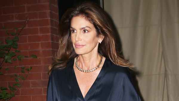 Cindy Crawford Navy Jumpsuit September 11, 2019