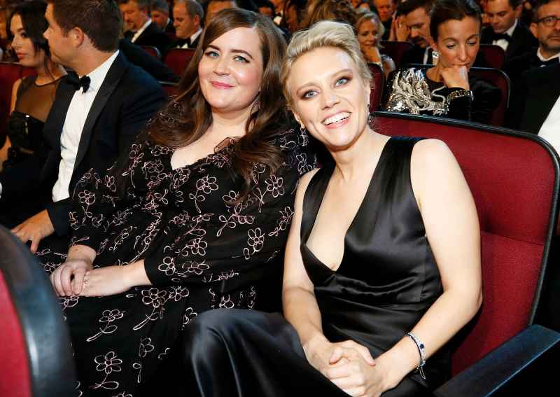 Aidy Bryant and Kate McKinnon Inside Emmys 2019