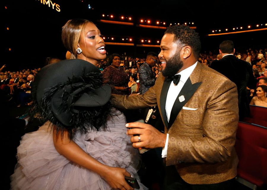 Anthony Anderson, Laverne Cox What You Didn't See on TV Gallery Emmys 2019