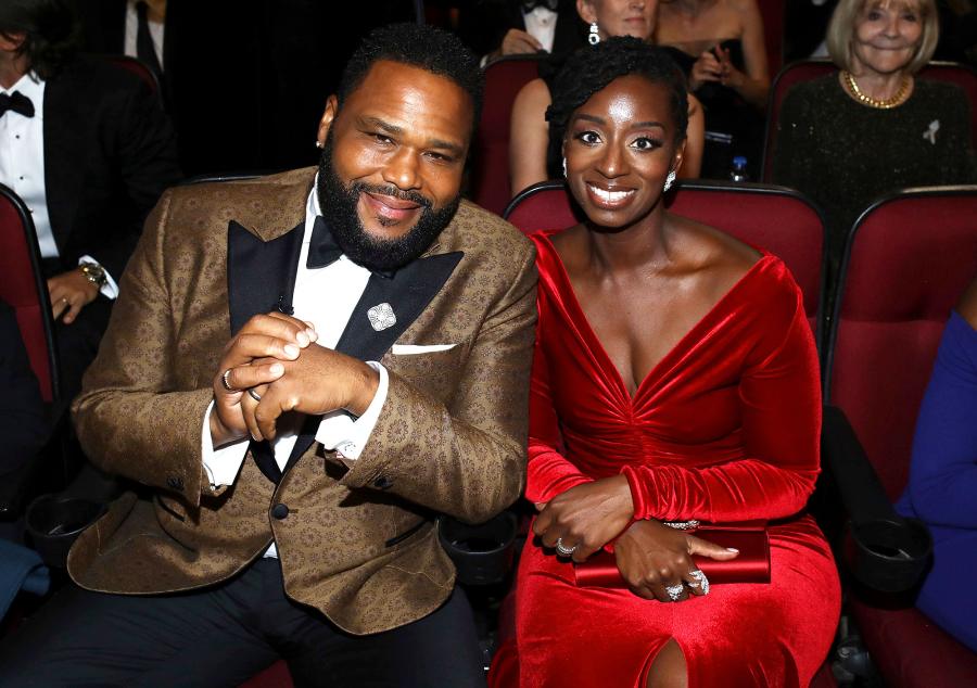 Anthony Anderson and Alvina Stewart Inside Emmys 2019