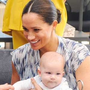 Prince Harry, Baby Archie, and Duchess Meghan