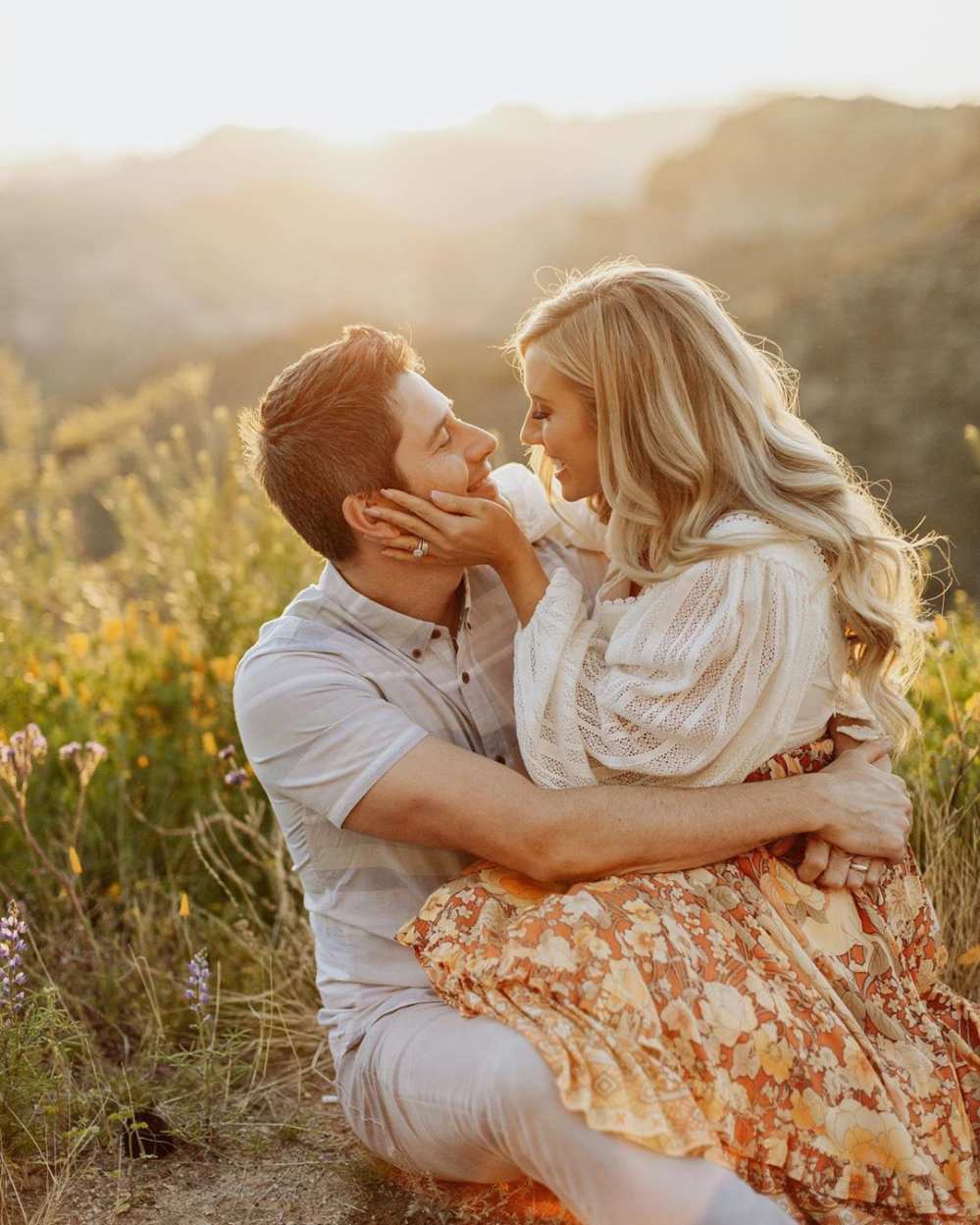 Arie Luyendyk Jr and Lauren Burnham.