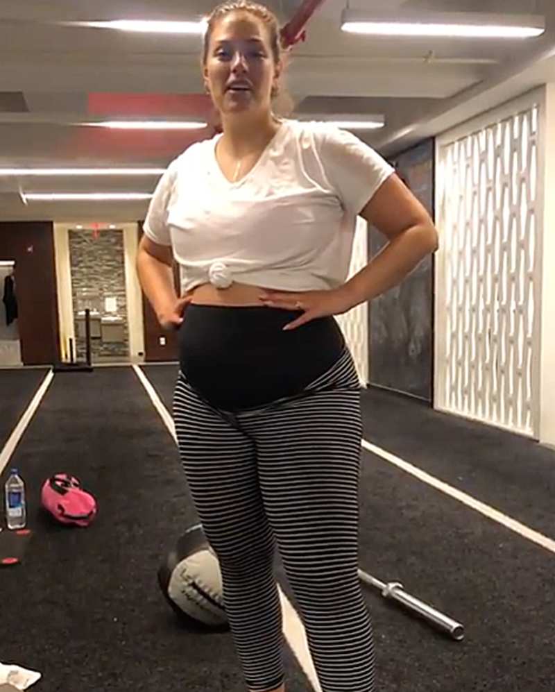 Ashley Graham Pregnancy Workout Pants