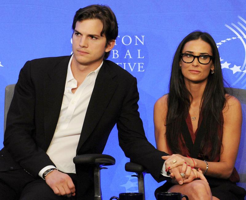 Ashton Kutcher and Demi Moore Stars Who Struggled to Conceive Gallery