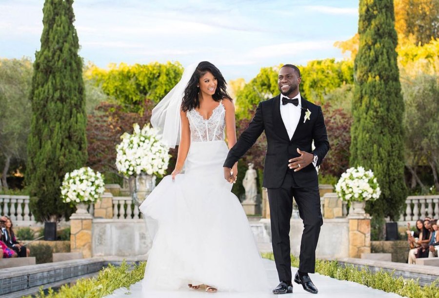 August 2016 Wedding Credit Suzanne Delawar Wedding Photo Kevin Hart and Eniko Parrish A Timeline of Their Relationship