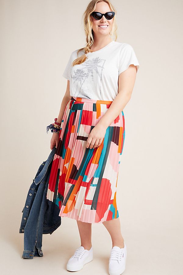 Aurelia A-Line Midi Skirt