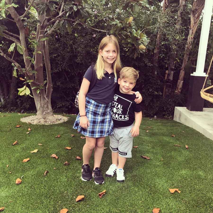 Back to School Taylor and Brayden El Moussa