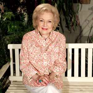 Betty White Dead Sitting Porch Swing