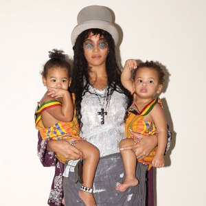 Beyonce Posts Throwback Halloween Pic Twins Sir Rumi