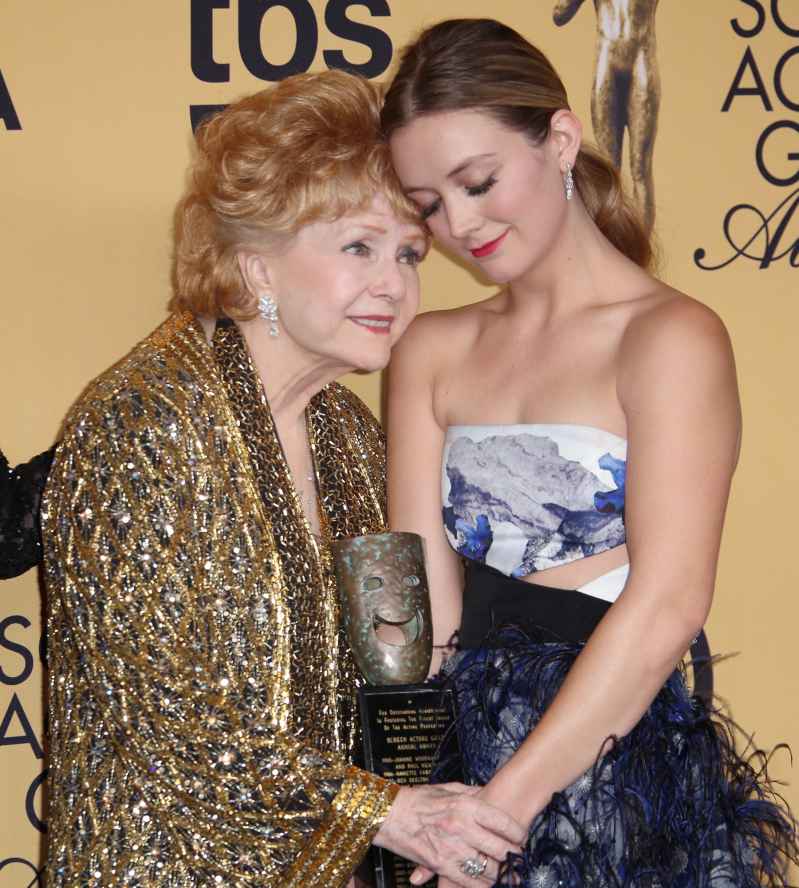 Billie Lourd With Debbie Reynolds