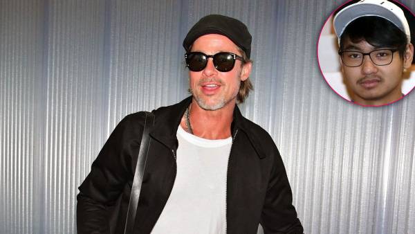 Brad Pitt Is All Smiles Arriving in Japan After Son Maddox's Comments About Their Tense Relationship