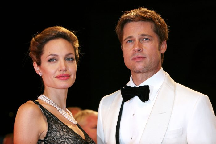 Brad Pitt White Tux Removed His Drinking Privileges After Angelina Jolie