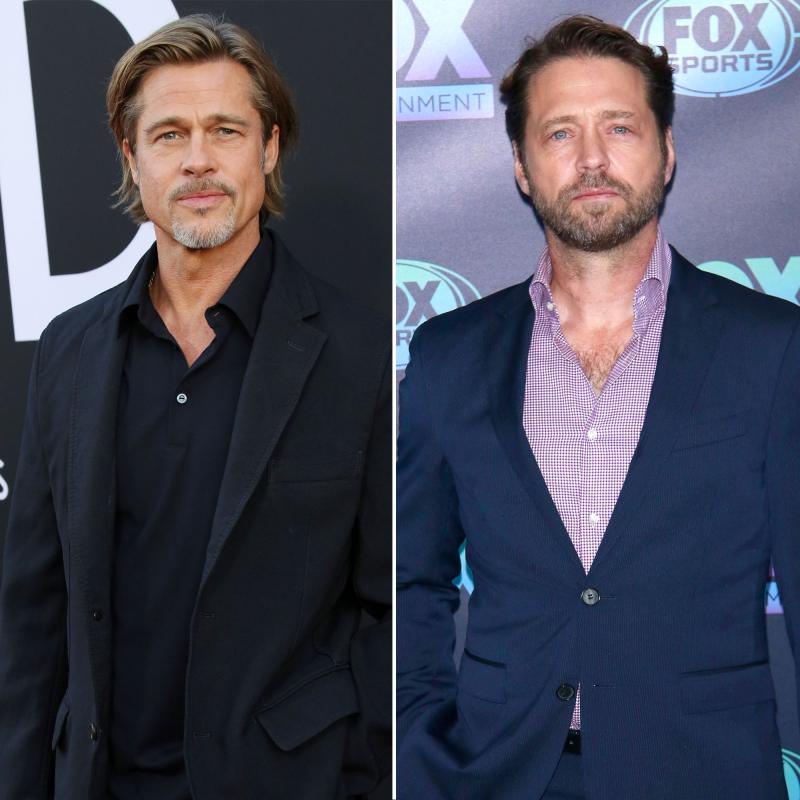 Brad Pitt and Jason Priestley Celebrity Roommates