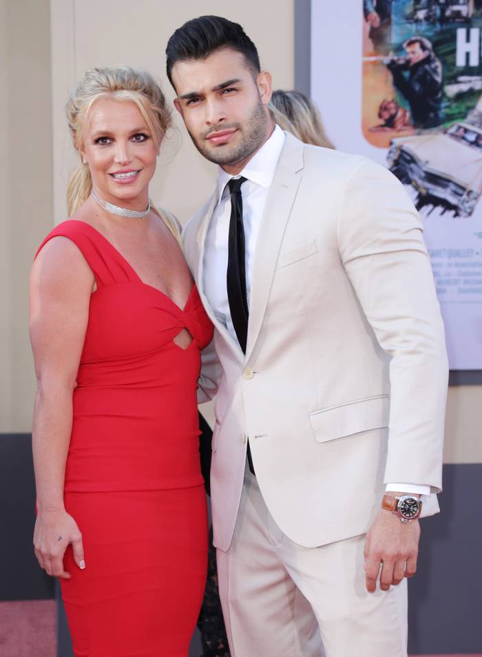 Britney Spears' Boyfriend Sam Asghari Tries to Keep Her 'Levelheaded' Amid Family Drama
