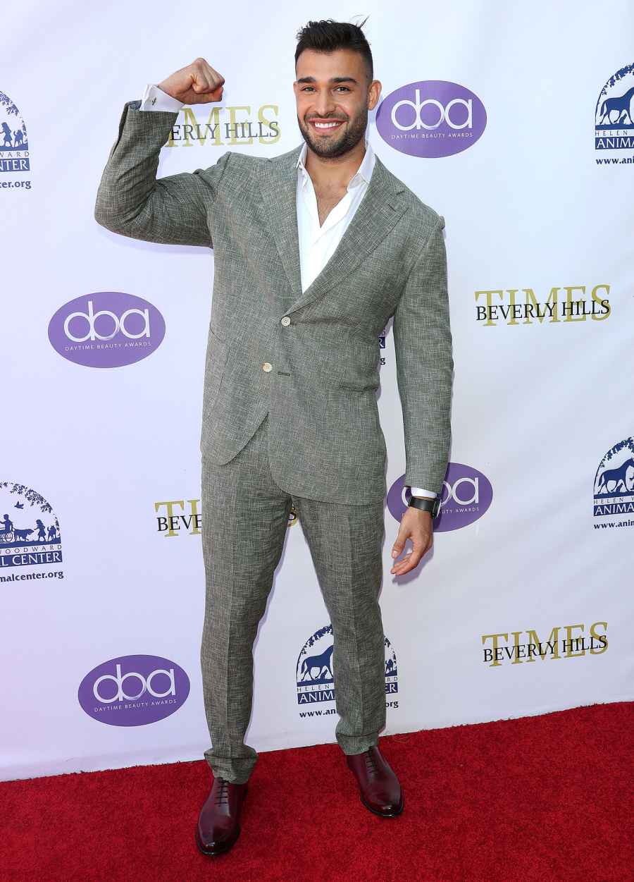Britney Spears Walks Red Carpet With Boyfriend Sam Asghari