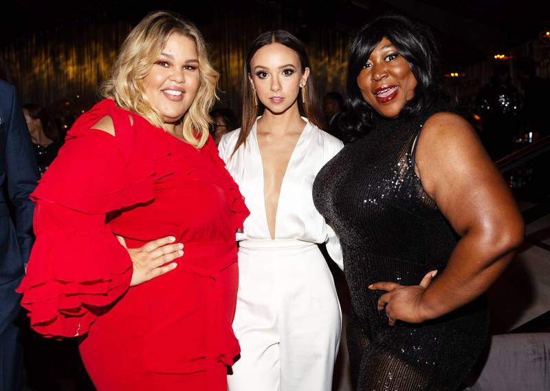 Britney Young Britt Baron and Kia Stevens Netflix Emmys 2019 After Party