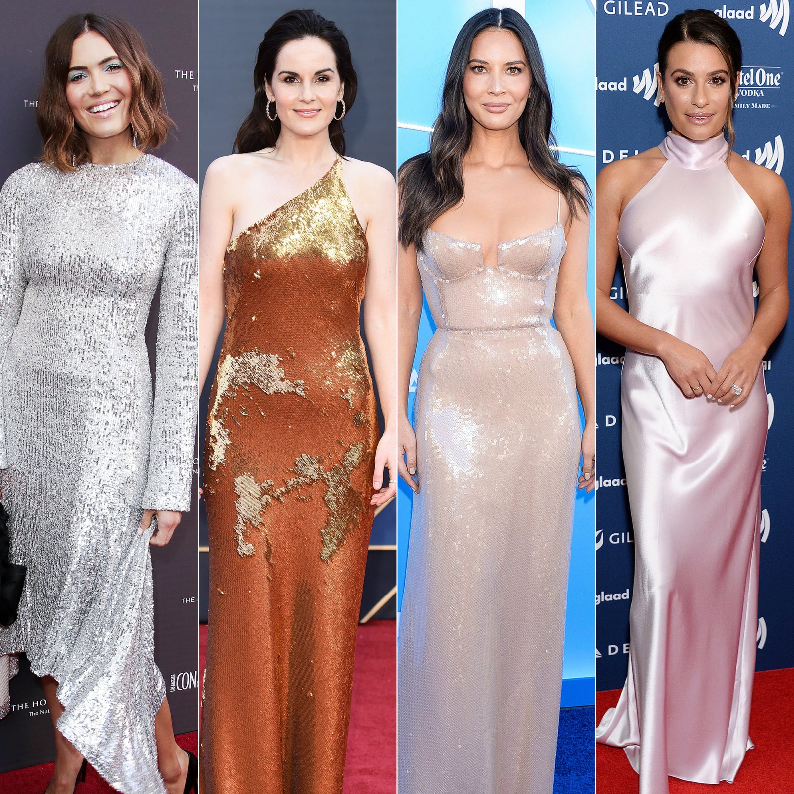 Celebs in Galvan Dresses: Lea Michele, More