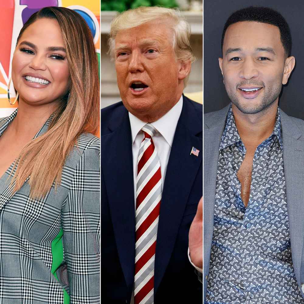 Chrissy Teigen &lsquo;Cackling&rsquo; After Donald Trump Calls Her John Legend&rsquo;s &lsquo;Filthy Mouthed Wife&rsquo;