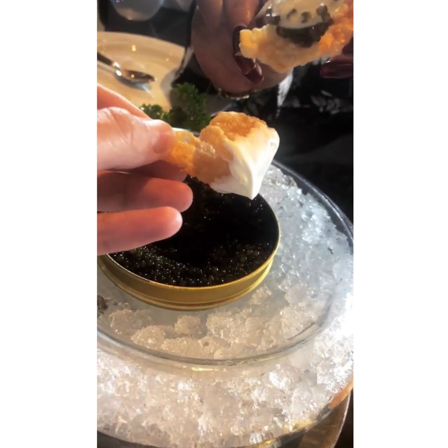 Chrissy Teigen Thailand Eats Pork Rinds With Caviar