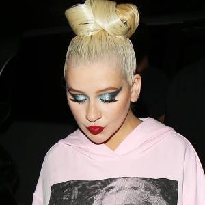 Christina Aguilera Pantsless September 15, 2019