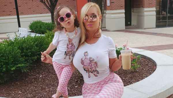 Coco Austin With 3-Year-Old Daughter Chanel