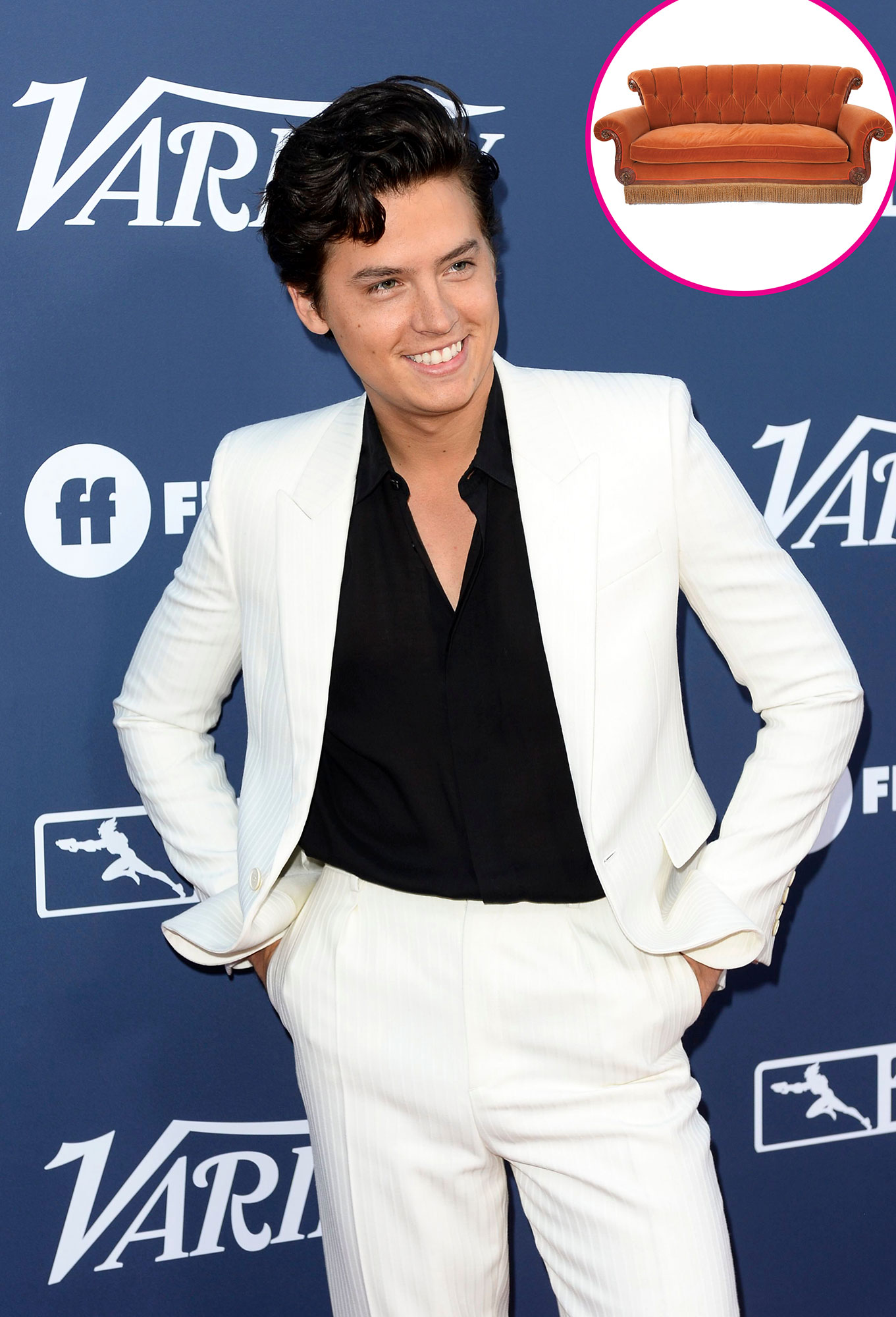 Cole Sprouse Friends Couch