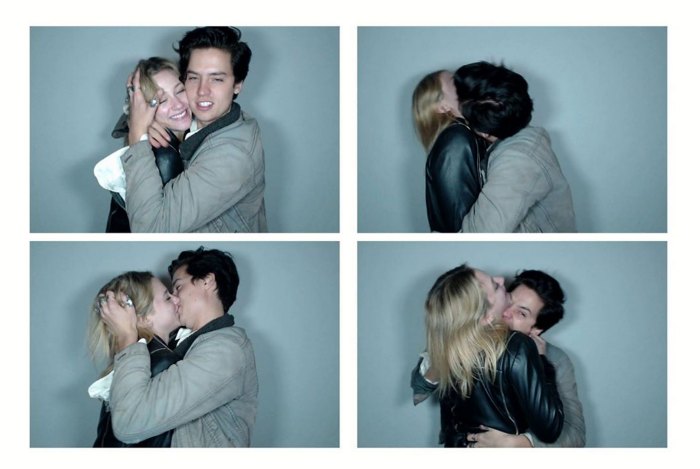 Cole Sprouse Posts Birthday Tribute to Lili Reinhart Photo Booth Instagram