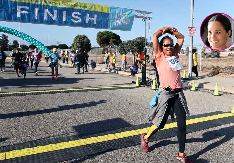 Doria Ragland Alive And Running 5k For Suicide Prevention Duchess Meghan’s Mom