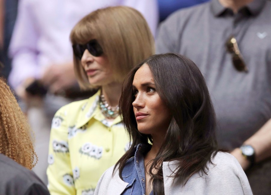 Duchess Meghan Beams While Cheering on Best Friend Serena Williams at US Open in New York City