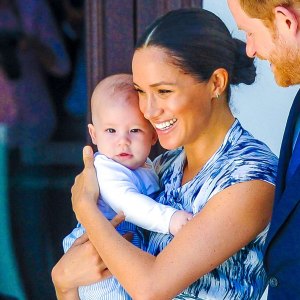 Duchess Meghan With Son Archie