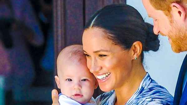 Duchess Meghan With Son Archie
