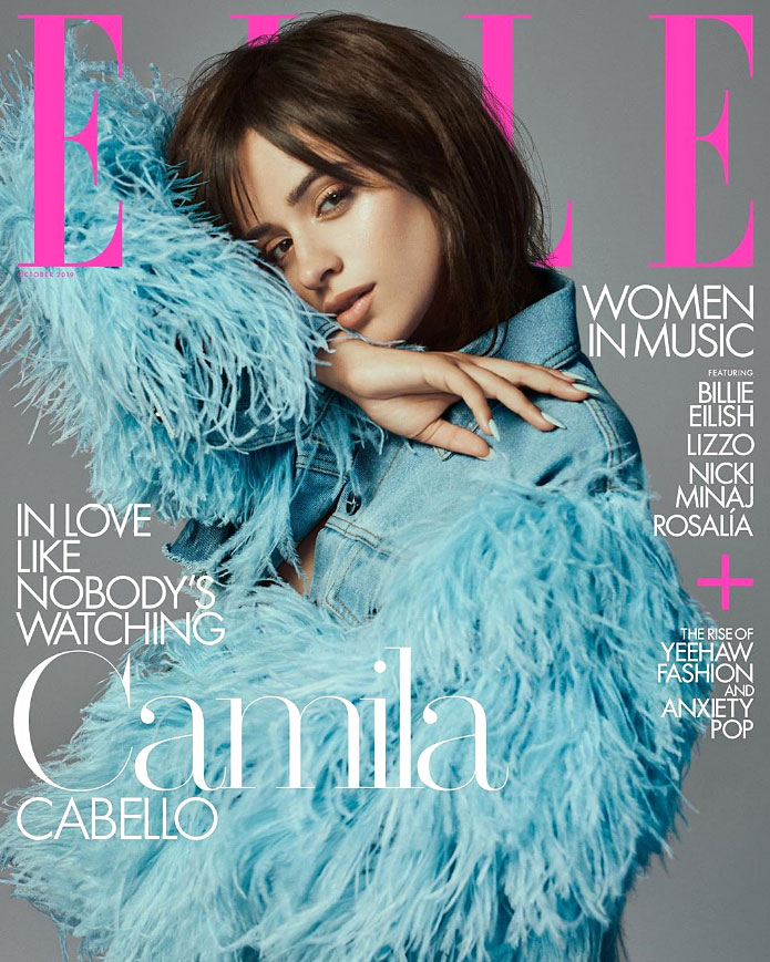 Camila Cabello Elle Cover October 2019