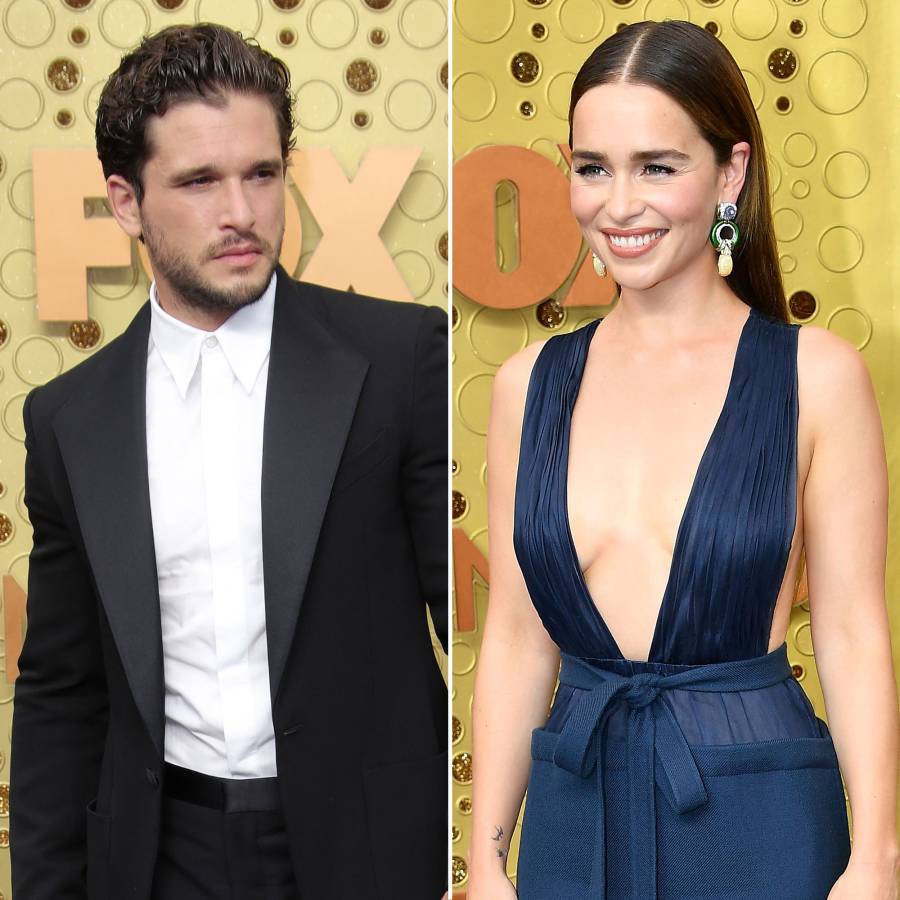Emilia Clarke and Kit Harington What You Didn't See on TV Gallery Emmys 2019