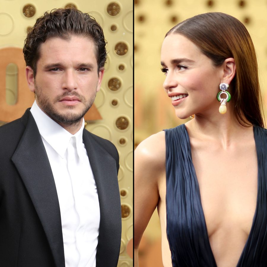 Emilia Clarke and Kit Harington What You Didn't See on TV Gallery Emmys 2019