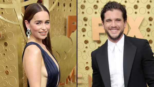 Emilia Clarke and Kit Harington Game of Thrones Slay Red Carpet Emmys 2019