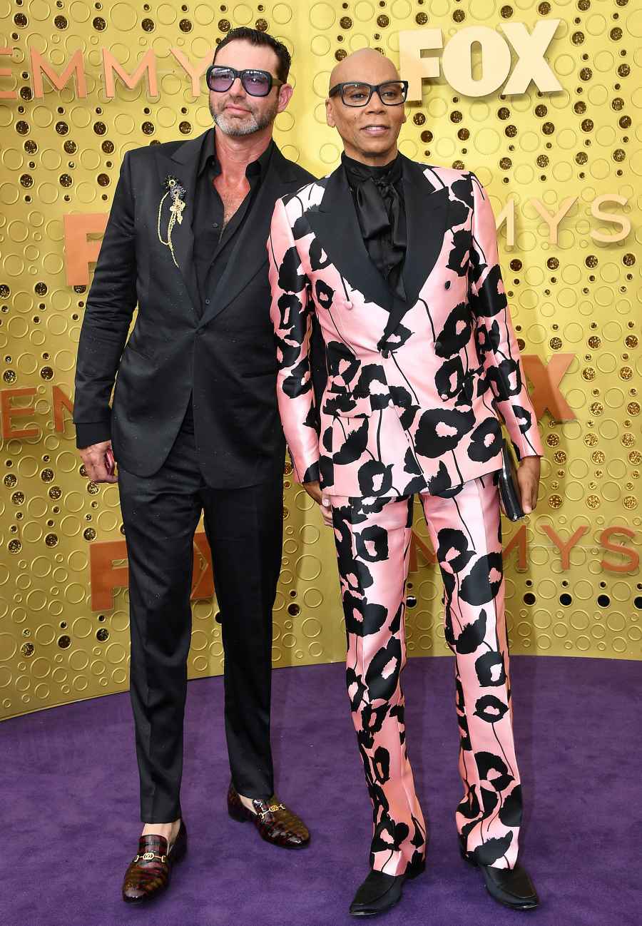 Emmys 2019 Stylish Couples - Georges LeBar and RuPaul