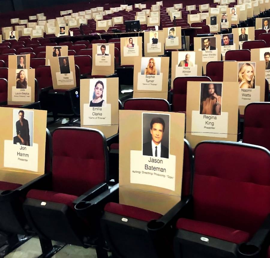 Emmys seating gallery