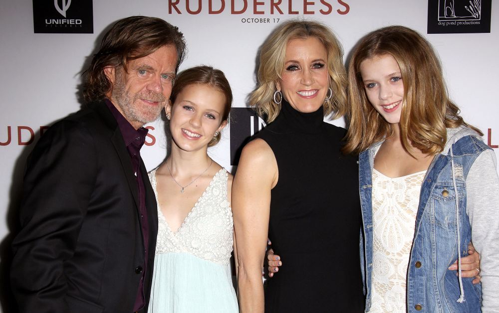 Felicity Huffman’s Daughter Sophia Cried Over College Scandal William H. Macy and Felicity Huffman with daughters Sophia Grace and Georgia Grace Macy