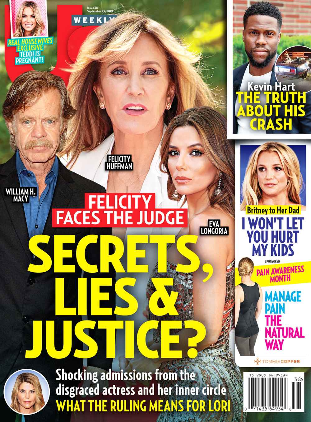 Felicity Huffman Seeking Therapy Amid College Admissions Scandal Us Weekly Cover Issue 3819