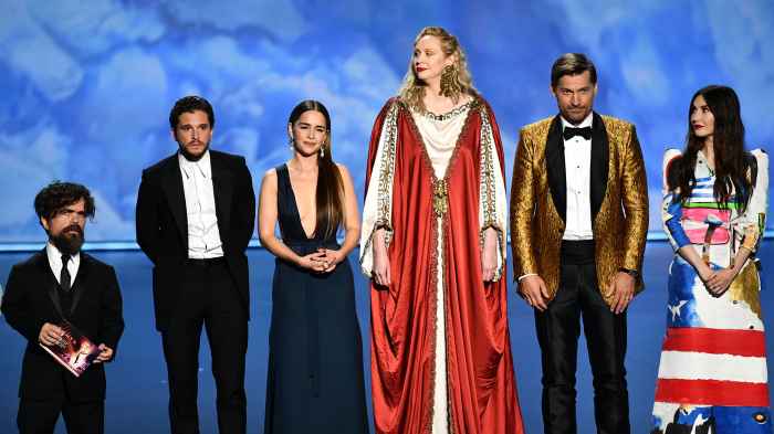 Game of Thrones Cast Standing Ovation Emmys 2019