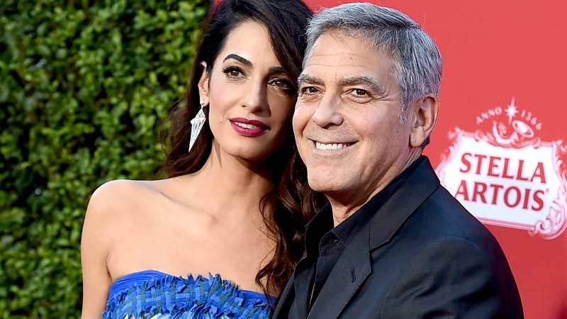 George Clooney and Amal Clooney twins born