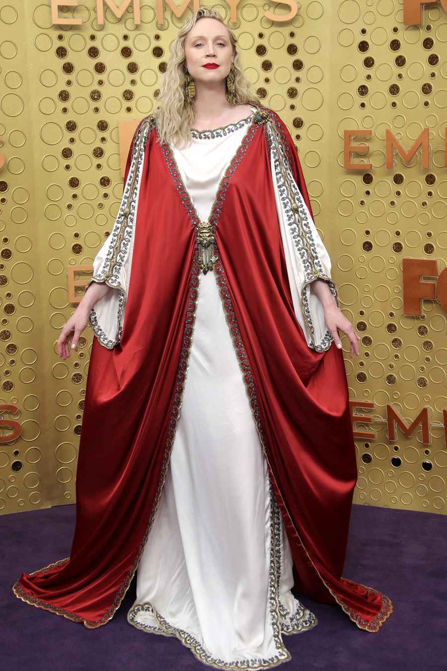 Gwendoline Christie Game of Thrones Slay Red Carpet Emmys 2019