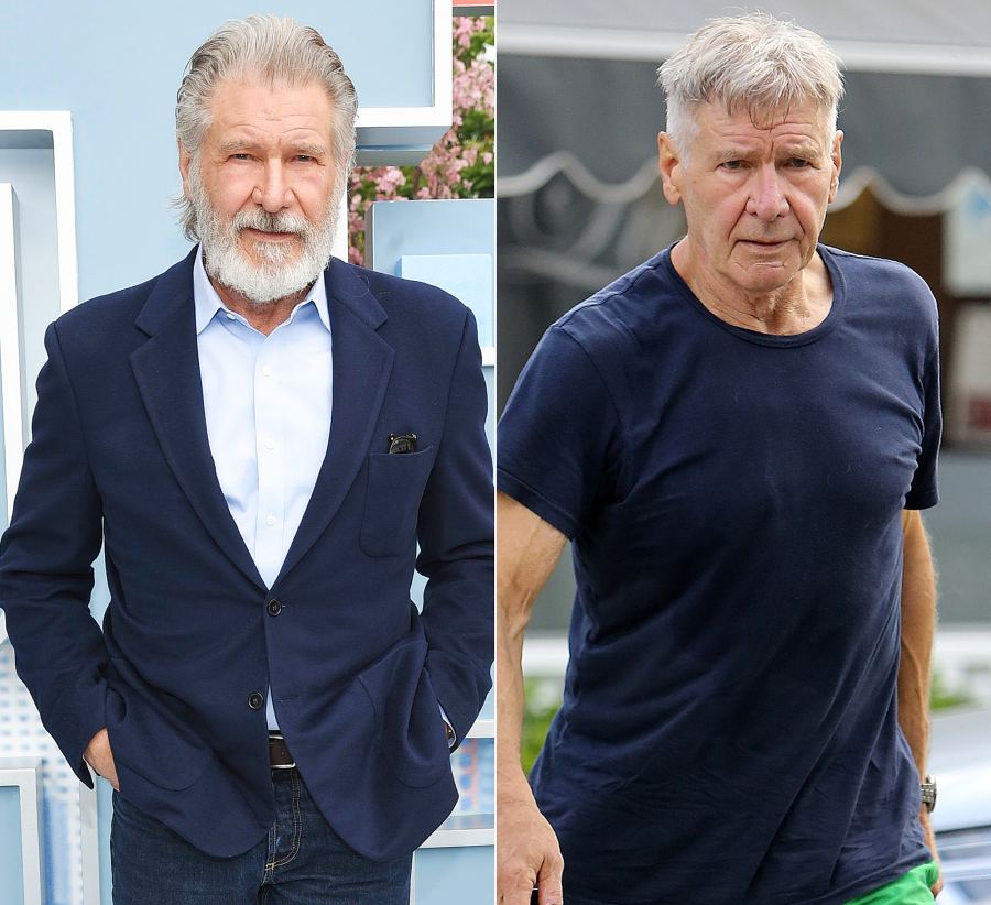 Harrison Ford Hair Change