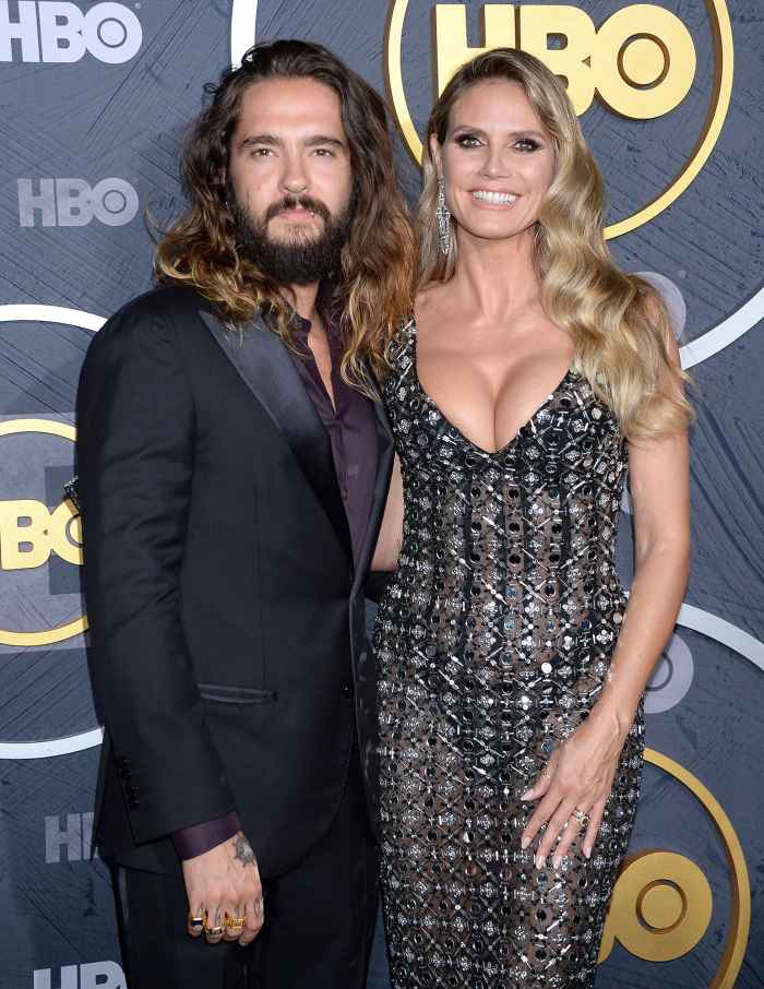 Heidi Klum Reveals What Her Kids Think About Her Husband Tom Kaulitz Emmys 2019 Wedding Ring